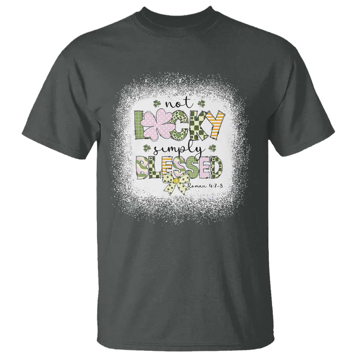 not-lucky-simply-blessed-t-shirt-blessed-christian-shamrocks-st-patricks-day