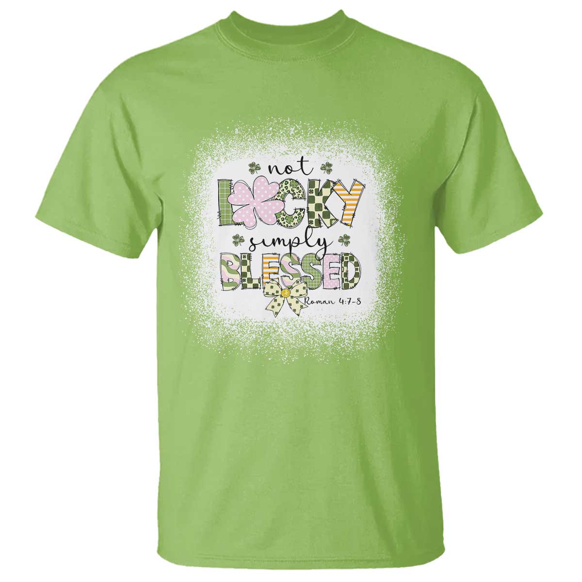not-lucky-simply-blessed-t-shirt-blessed-christian-shamrocks-st-patricks-day