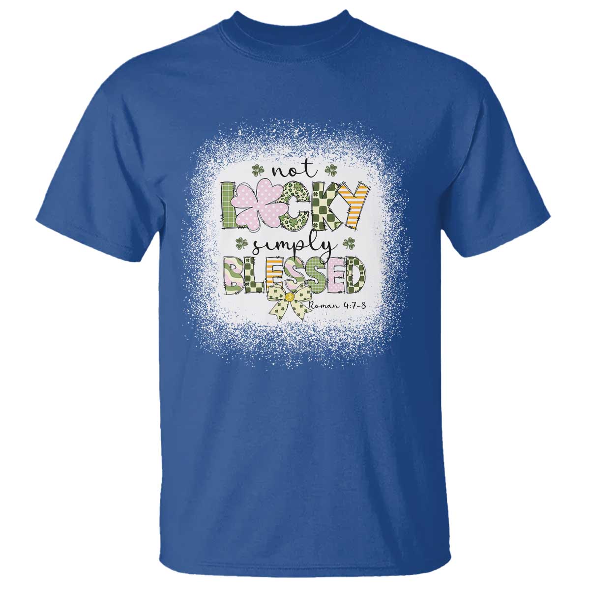 not-lucky-simply-blessed-t-shirt-blessed-christian-shamrocks-st-patricks-day