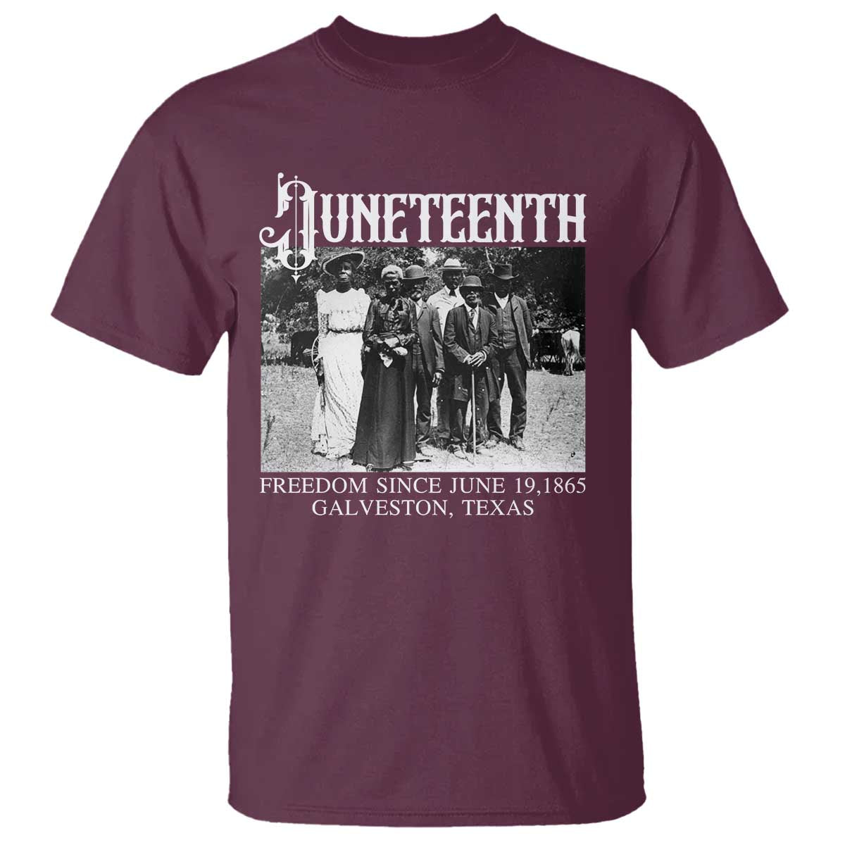history-of-juneteenth-t-shirt-freedom-since-june-19-galveston-texas
