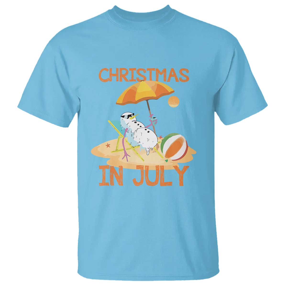 funny-christmas-in-july-t-shirt-snowman-summer-vacation-cocktails-beach
