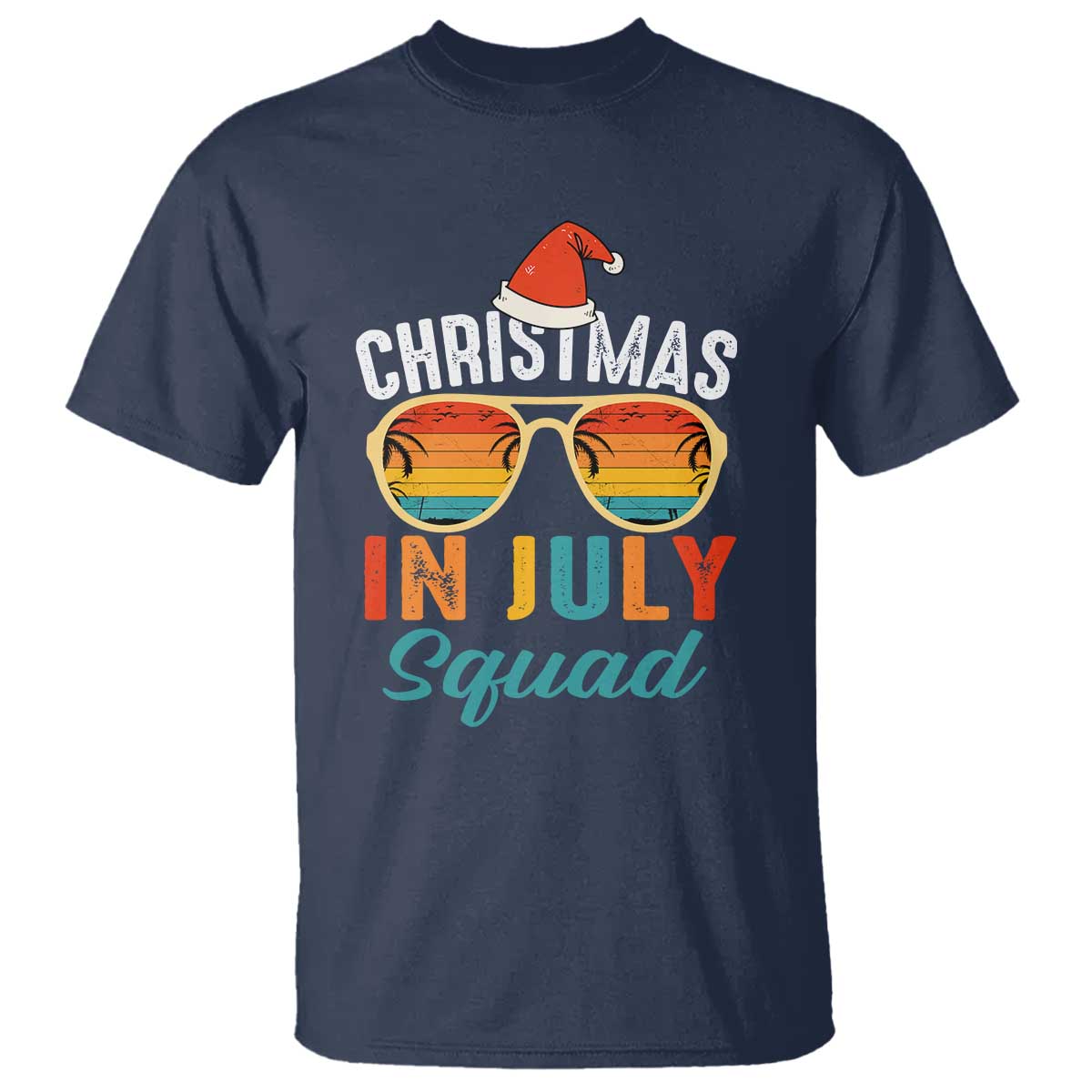 funny-christmas-in-july-squad-t-shirt-summer-xmas-beach-sunglasses