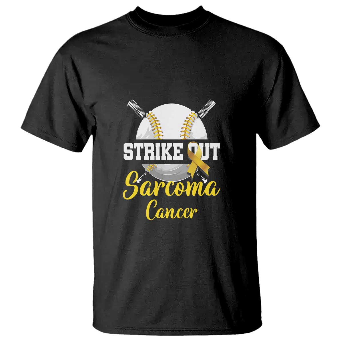 strike-out-sarcoma-cancer-t-shirt-baseball-fight-awareness-yellow-ribbon