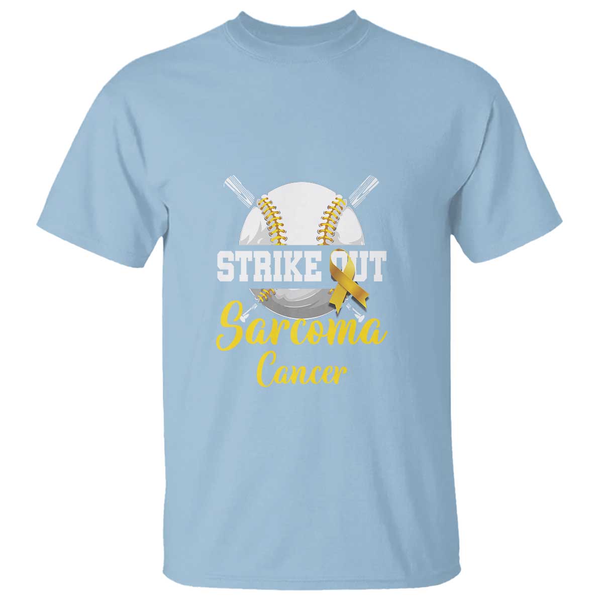 strike-out-sarcoma-cancer-t-shirt-baseball-fight-awareness-yellow-ribbon