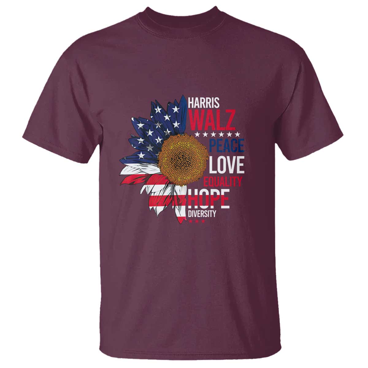 harris-walz-supporter-t-shirt-peace-love-equality-hope-diversity-sunflower-usa-flag