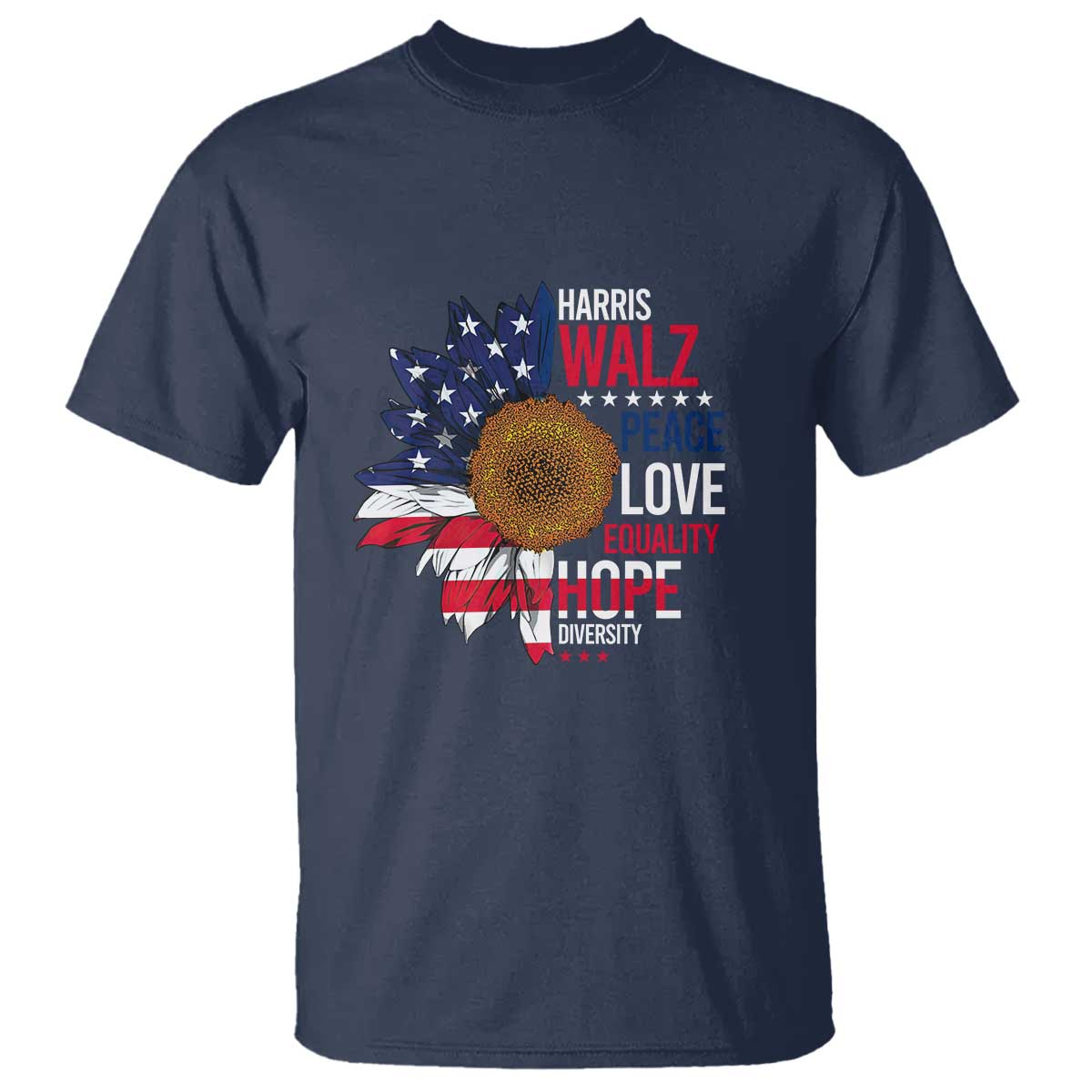 harris-walz-supporter-t-shirt-peace-love-equality-hope-diversity-sunflower-usa-flag