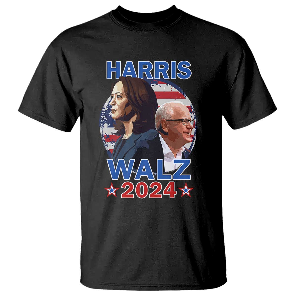 harris-walz-2024-t-shirt-presidential-election-star-usa-flag