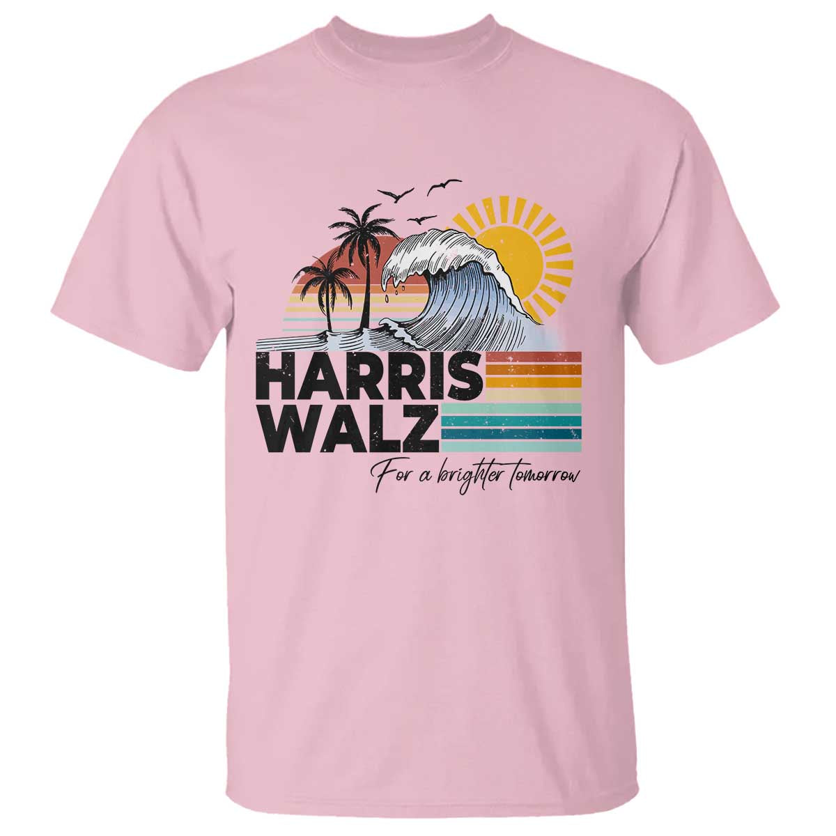 harris-walz-for-a-brighter-tomorrow-t-shirt-retro-sunshine-blue-wave-coconut-tree