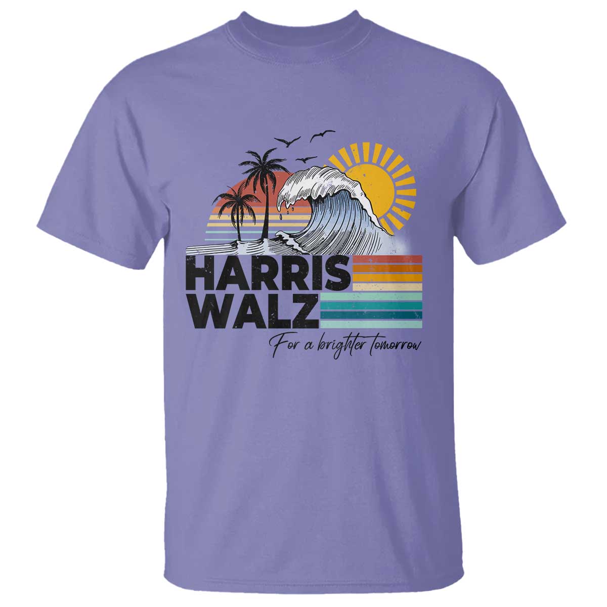 harris-walz-for-a-brighter-tomorrow-t-shirt-retro-sunshine-blue-wave-coconut-tree