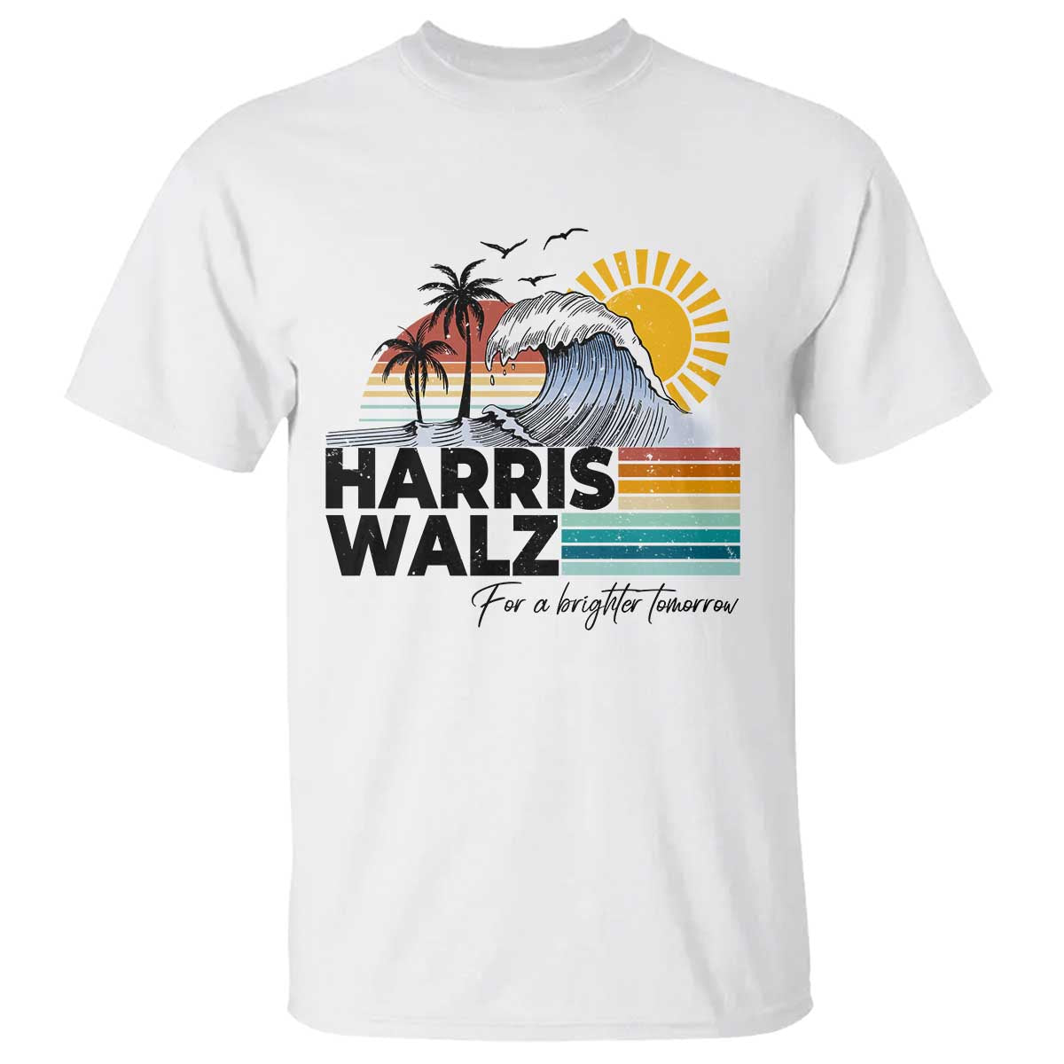 harris-walz-for-a-brighter-tomorrow-t-shirt-retro-sunshine-blue-wave-coconut-tree