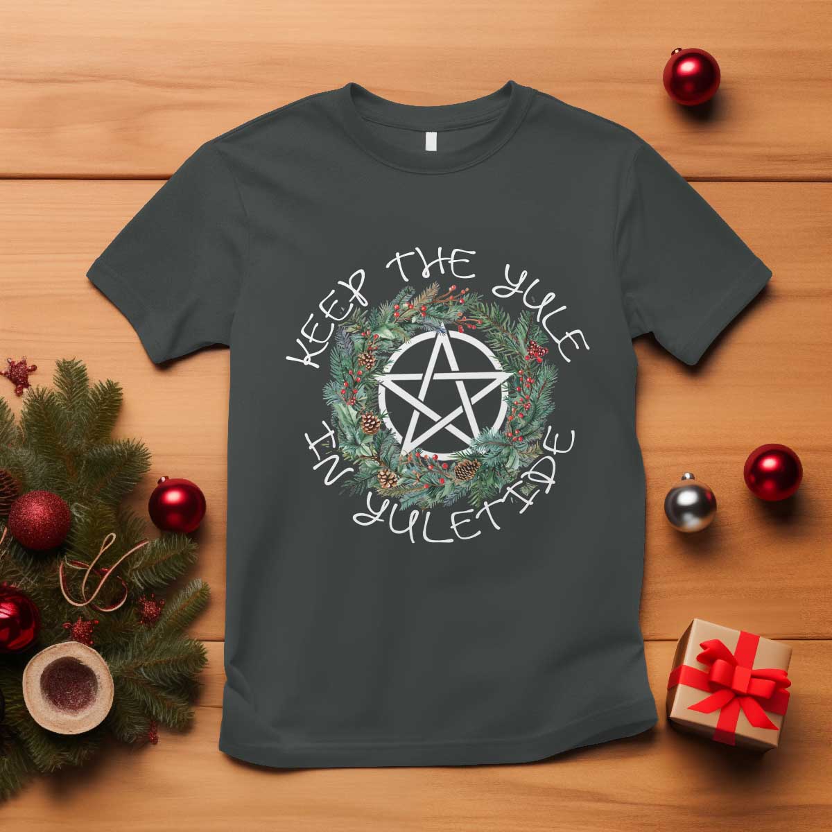 keep-the-yule-in-yuletide-t-shirt-yule-christmas-wreath
