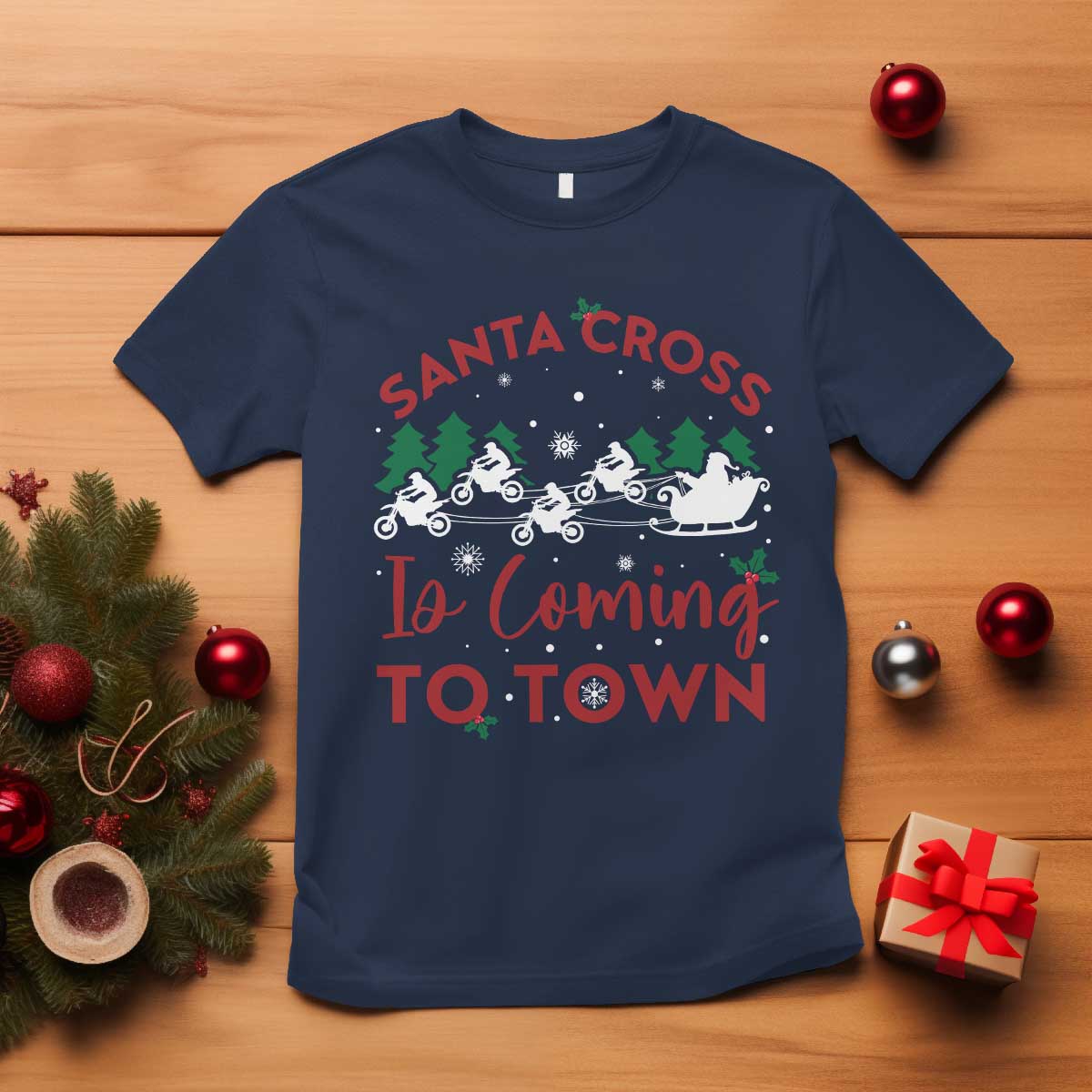 funny-christmas-dirt-bike-t-shirt-santa-cross-is-coming-to-town-motorcross