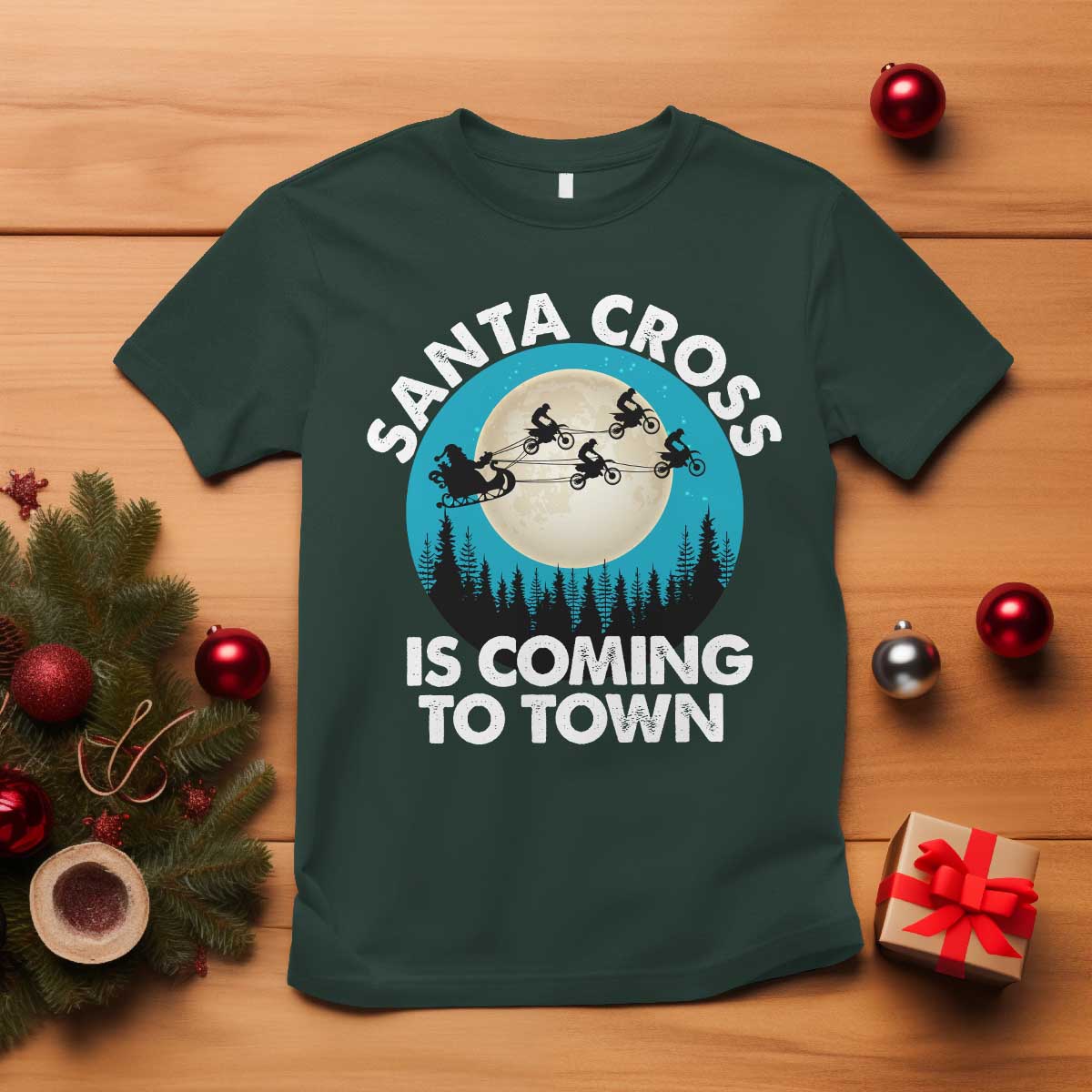 funny-christmas-motocross-t-shirt-santa-cross-is-coming-to-town-sport