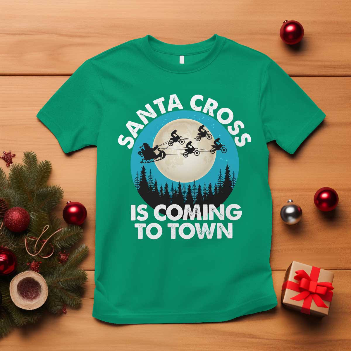 funny-christmas-motocross-t-shirt-santa-cross-is-coming-to-town-sport
