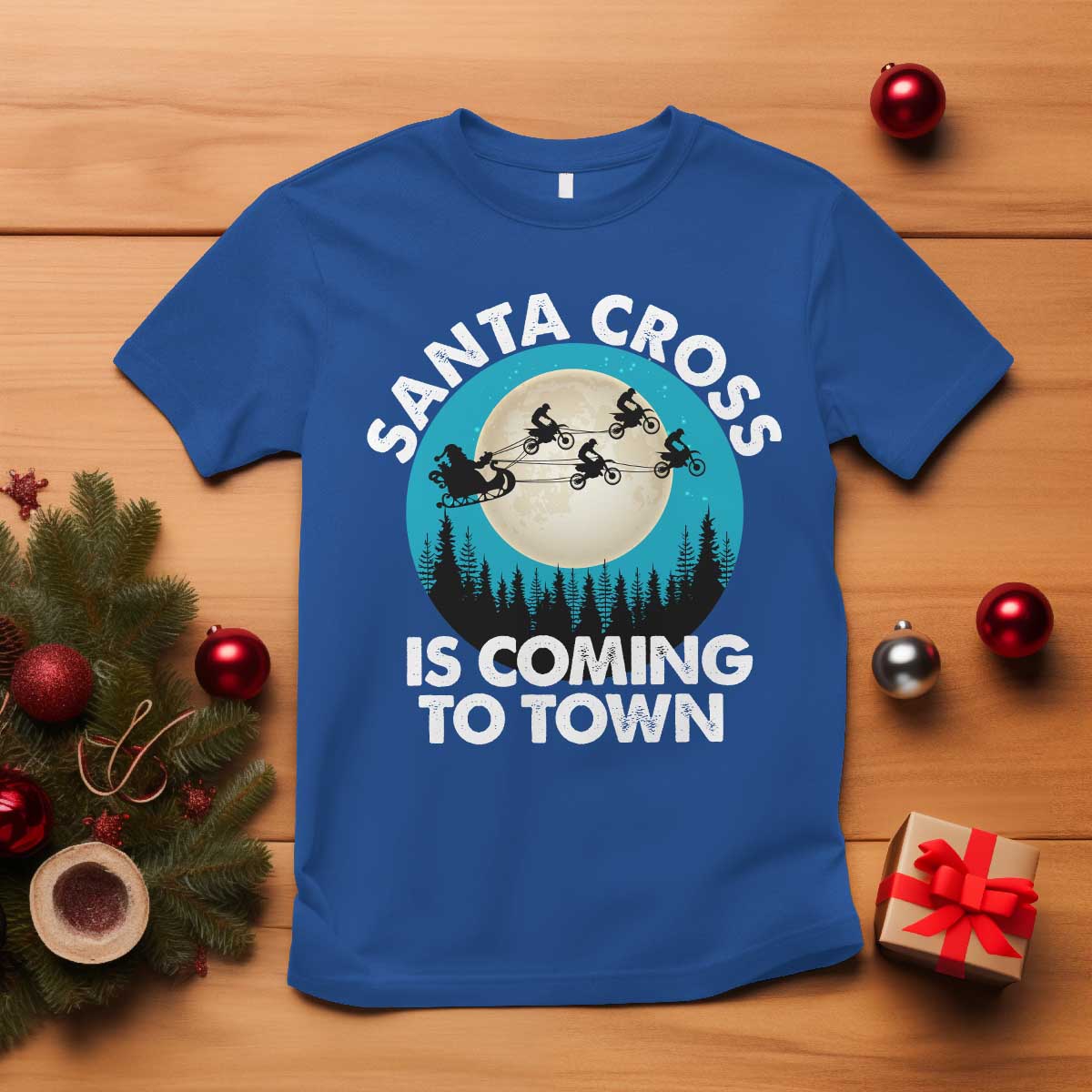 funny-christmas-motocross-t-shirt-santa-cross-is-coming-to-town-sport