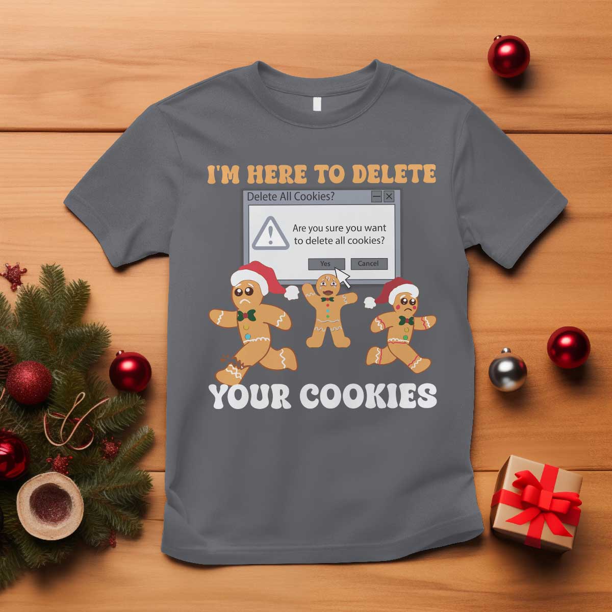 funny-christmas-gingerbread-t-shirt-im-here-to-delete-your-cookies-santa