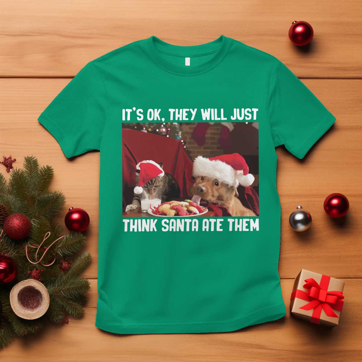 funny-christmas-dog-and-cat-t-shirt-its-ok-they-will-just-think-santa-ate-them