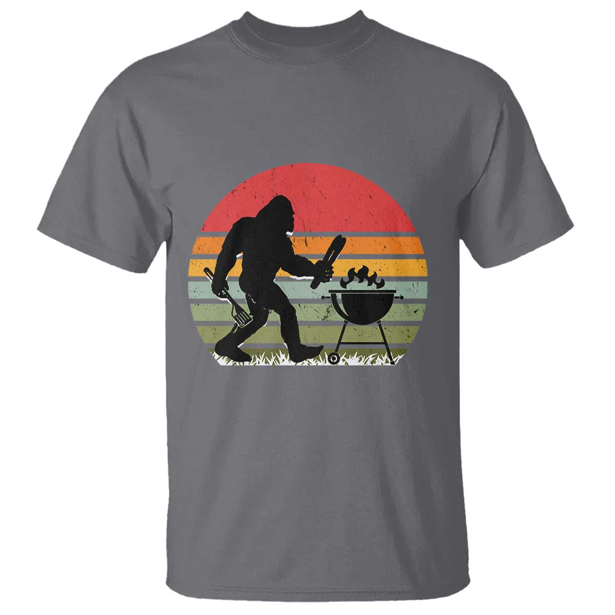 funny-retro-bigfoot-grilling-bbq-chef-t-shirt