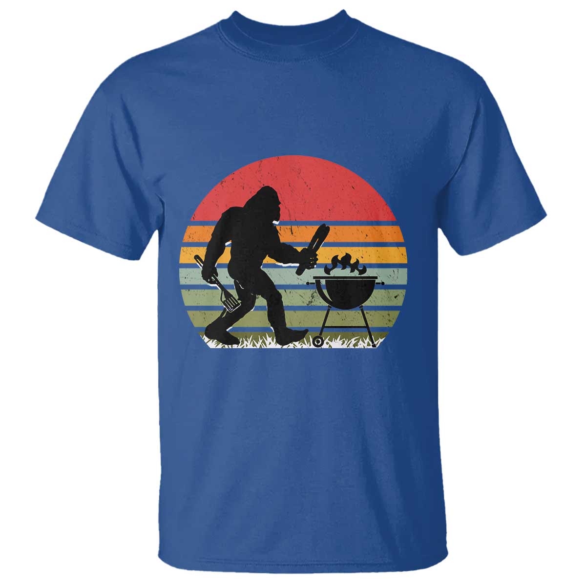 funny-retro-bigfoot-grilling-bbq-chef-t-shirt
