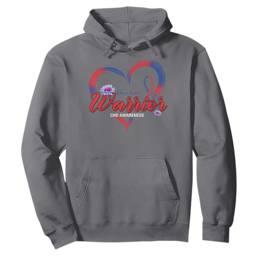 I'm A Heart Warrior Hoodie Congenital Heart Disease CHD Support