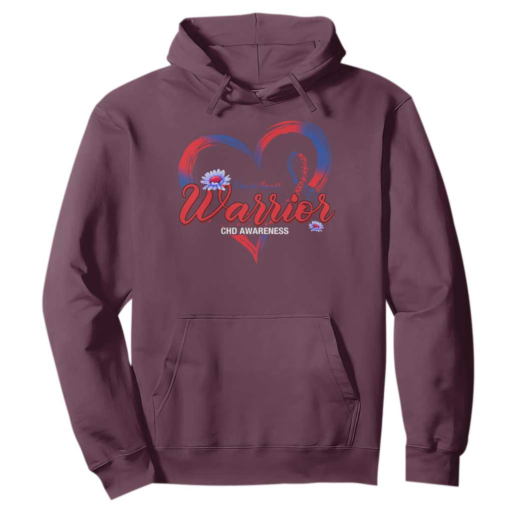 I'm A Heart Warrior Hoodie Congenital Heart Disease CHD Support