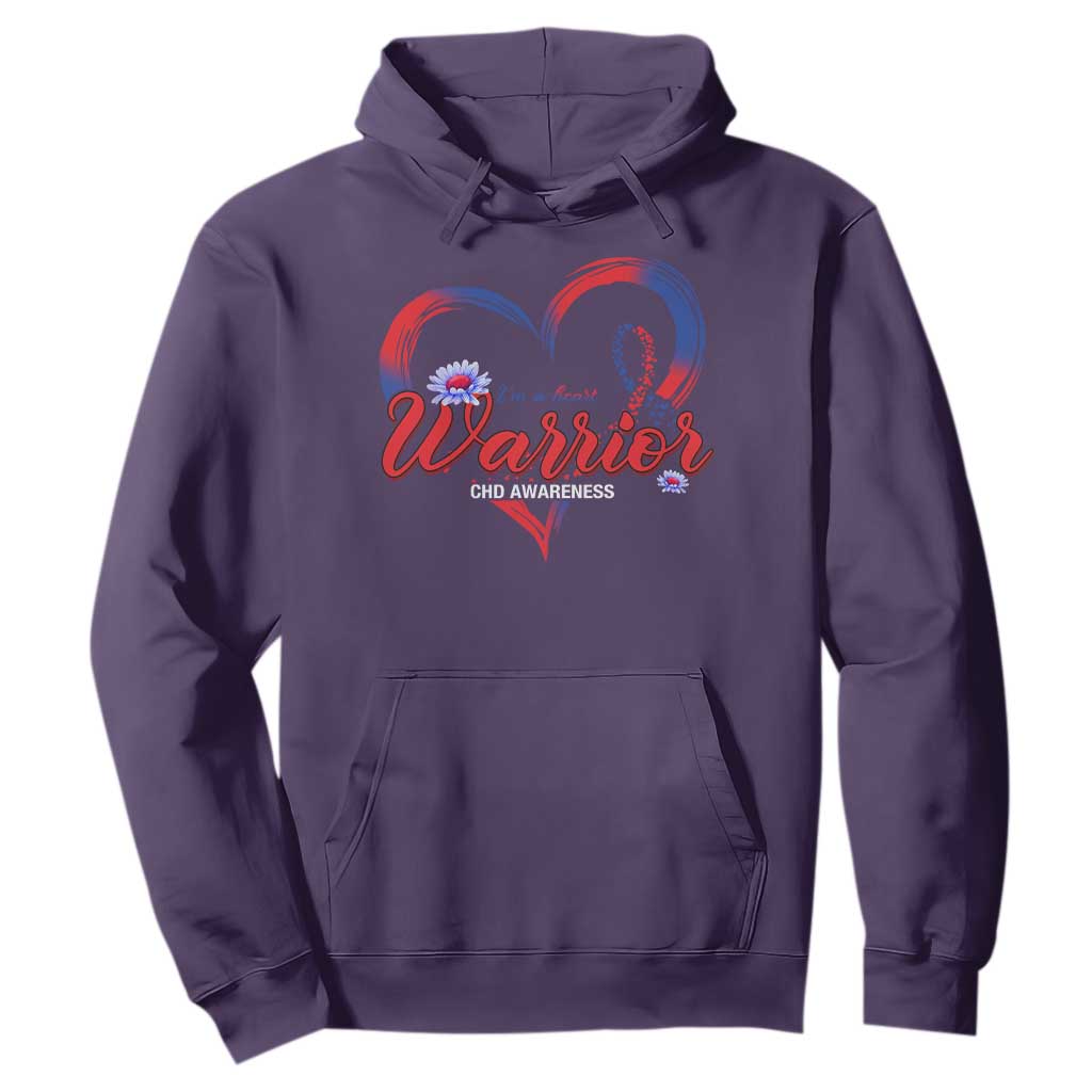 I'm A Heart Warrior Hoodie Congenital Heart Disease CHD Support
