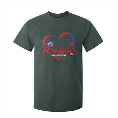 I'm A Heart Warrior T Shirt For Kid Congenital Heart Disease CHD Support