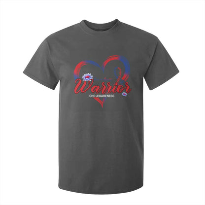 I'm A Heart Warrior T Shirt For Kid Congenital Heart Disease CHD Support