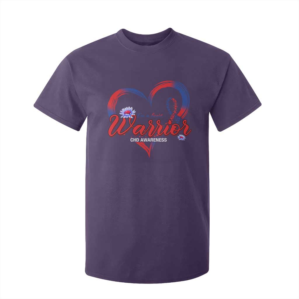 I'm A Heart Warrior T Shirt For Kid Congenital Heart Disease CHD Support