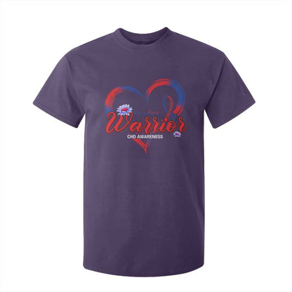 I'm A Heart Warrior T Shirt For Kid Congenital Heart Disease CHD Support
