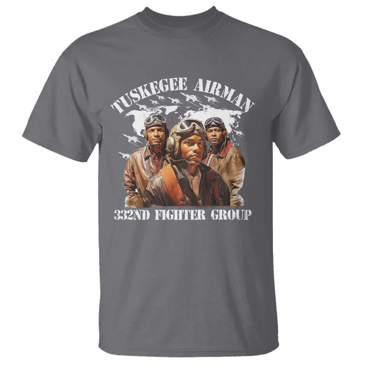 tuskegee-airman-t-shirt-332nd-fighter-group-black-history-month