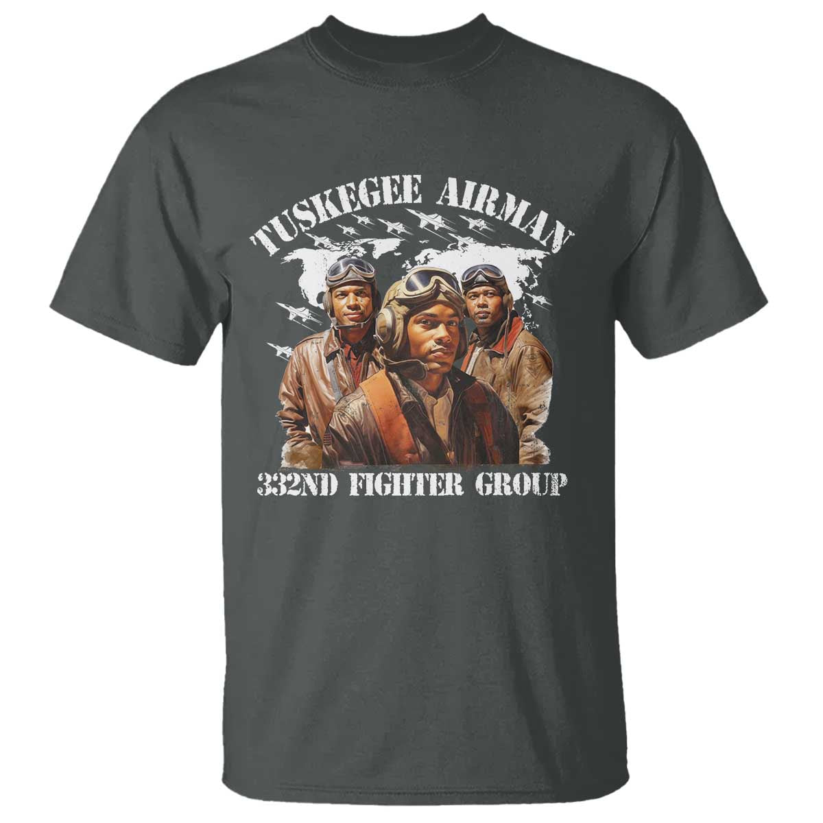 tuskegee-airman-t-shirt-332nd-fighter-group-black-history-month
