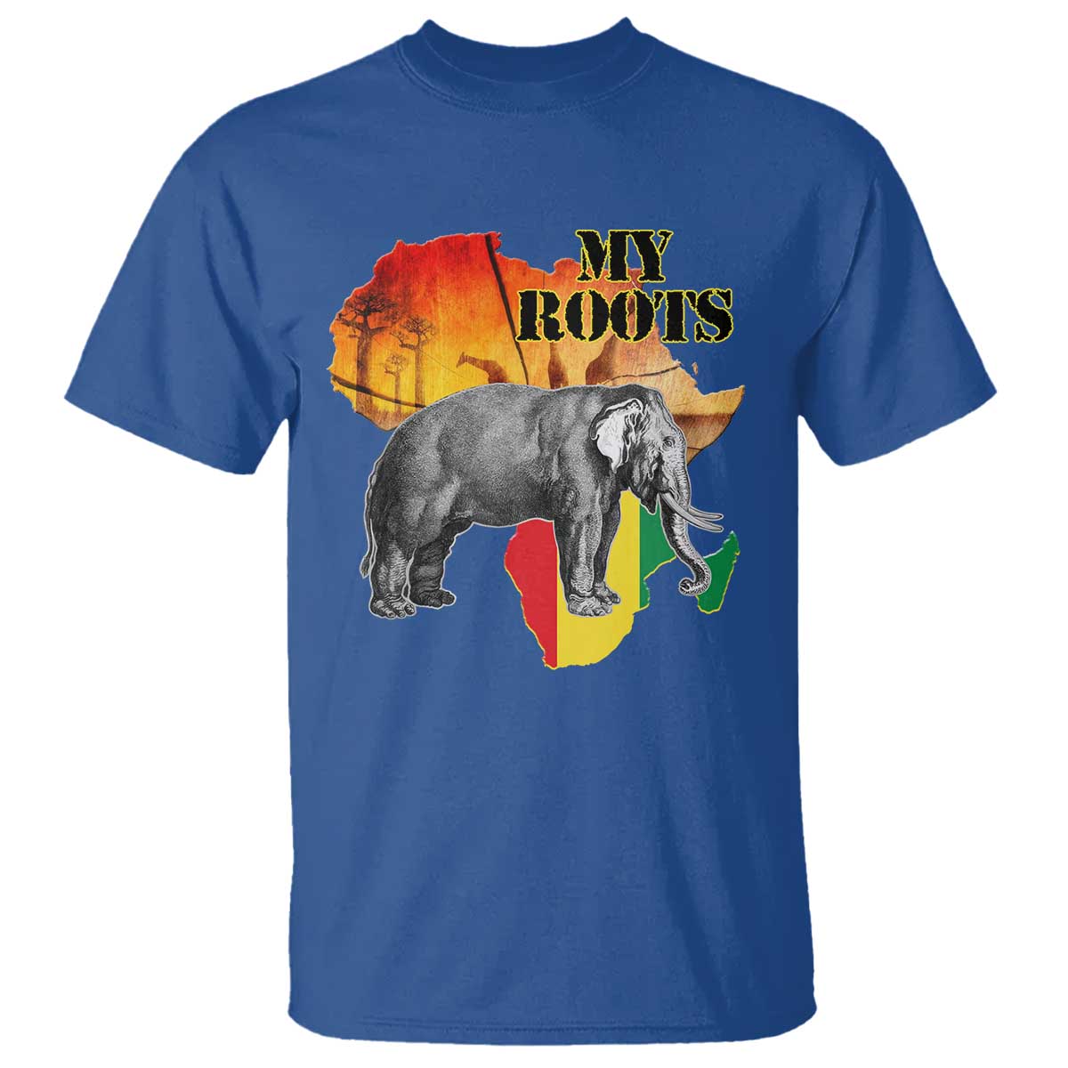 africa-roots-t-shirt-my-roots-africa-map-black-history-elephant