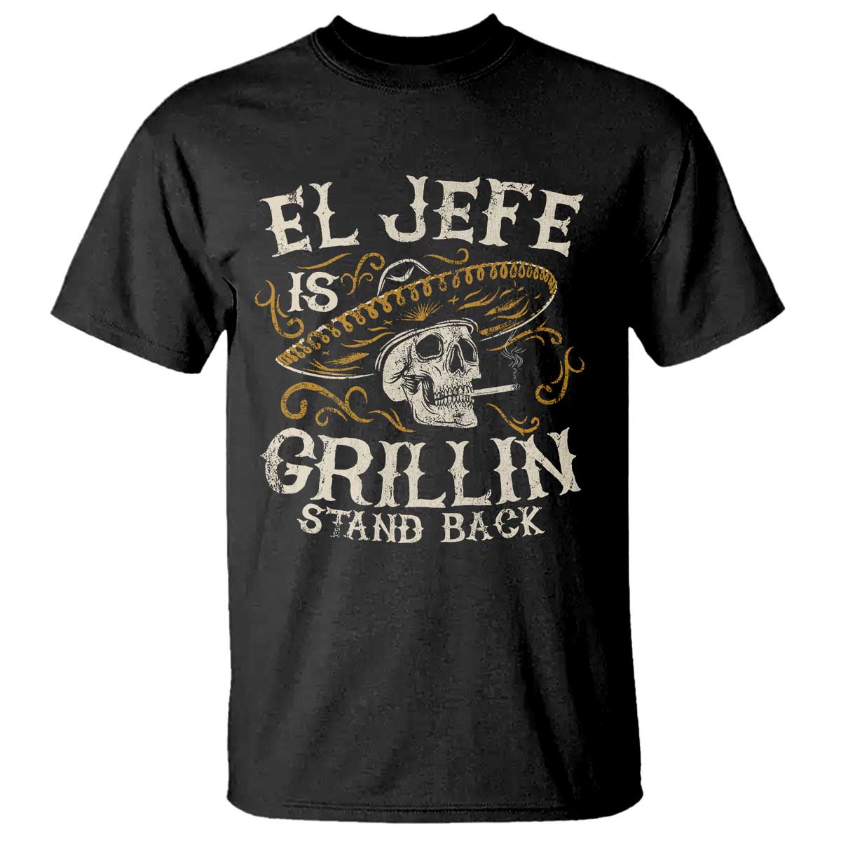 funny-el-jefe-is-grillin-stand-back-t-shirt-mexican-dad-fathers-day