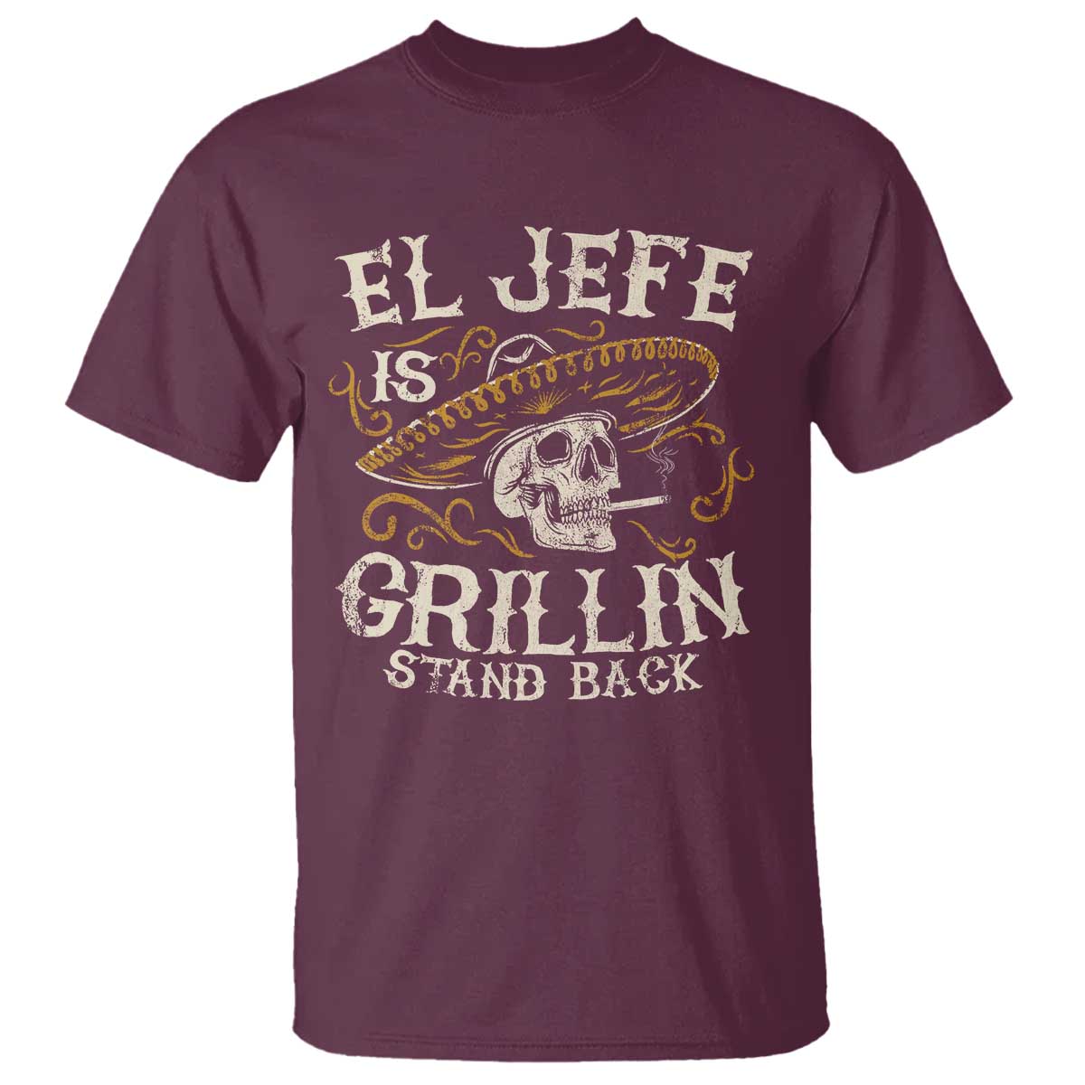 funny-el-jefe-is-grillin-stand-back-t-shirt-mexican-dad-fathers-day