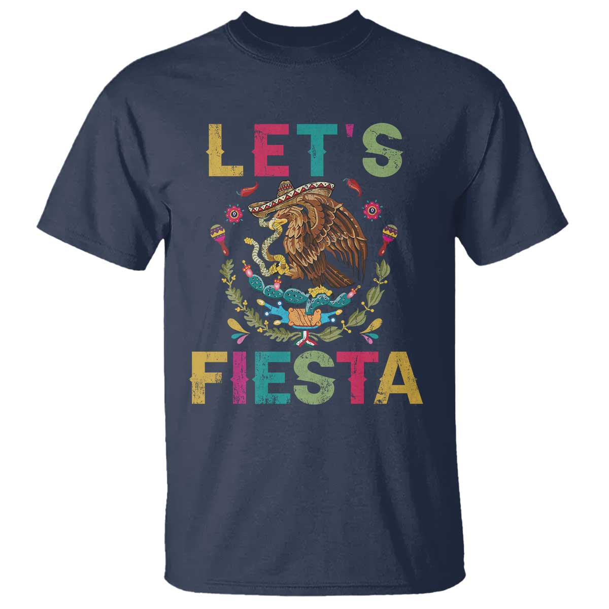 funny-cinco-de-mayo-t-shirt-lets-fiesta-golden-eagle-mexico-flag