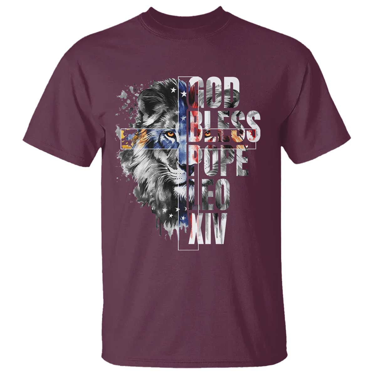 god-bless-pope-leo-xiv-t-shirt-lion-american-flag