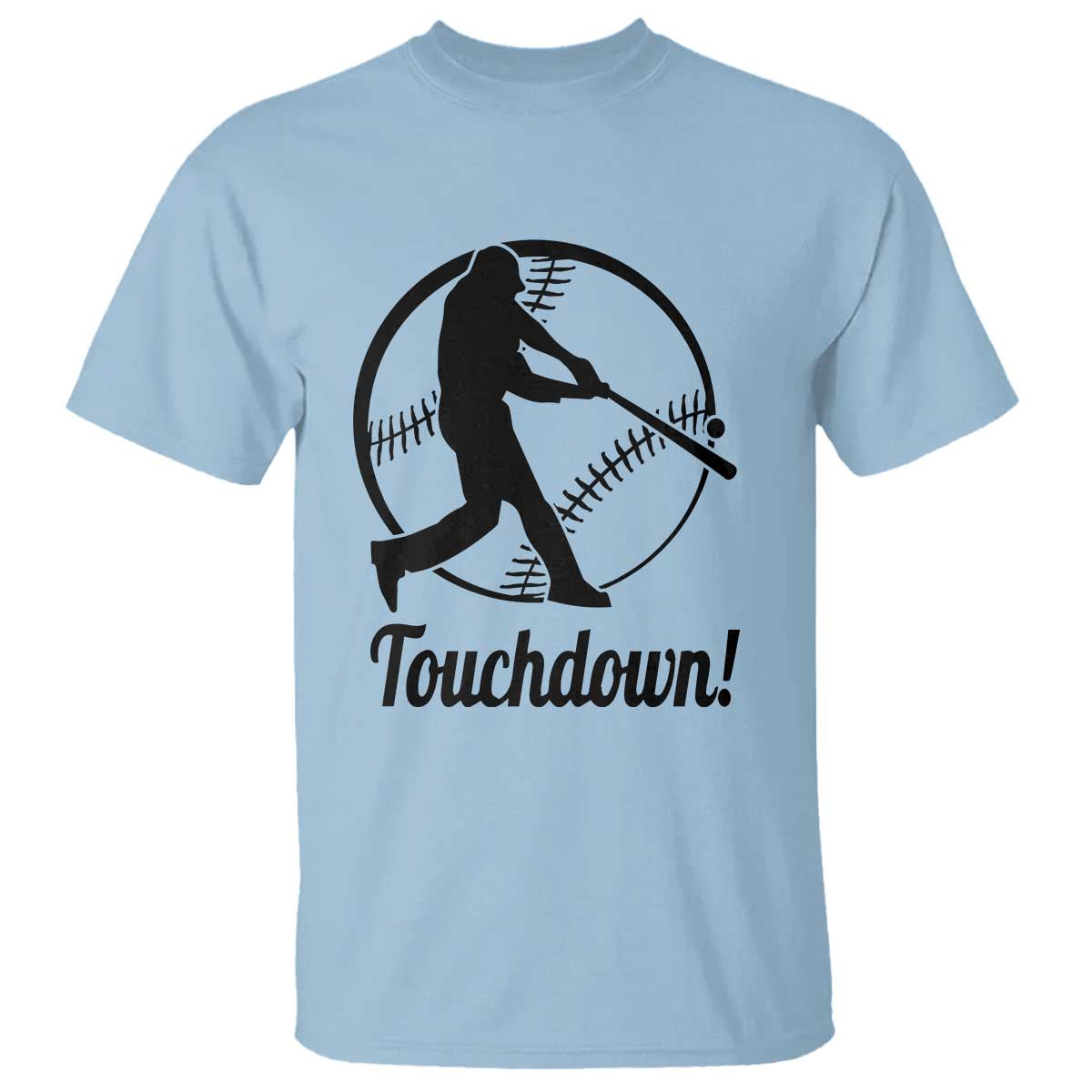 funny-baseball-t-shirt-touchdown-sports-fan-softball-player