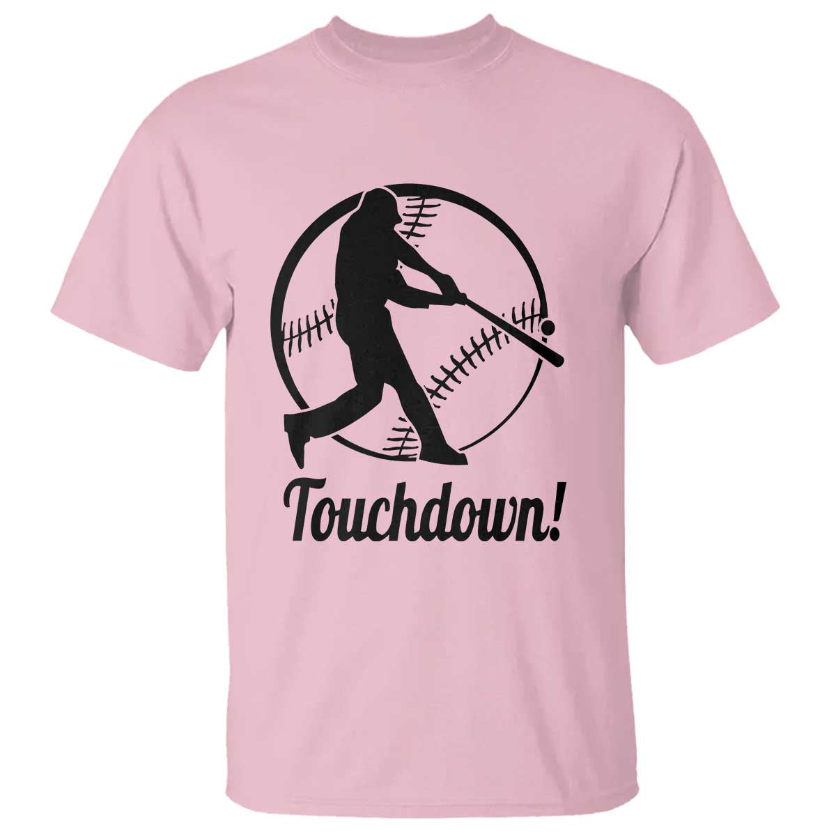 funny-baseball-t-shirt-touchdown-sports-fan-softball-player