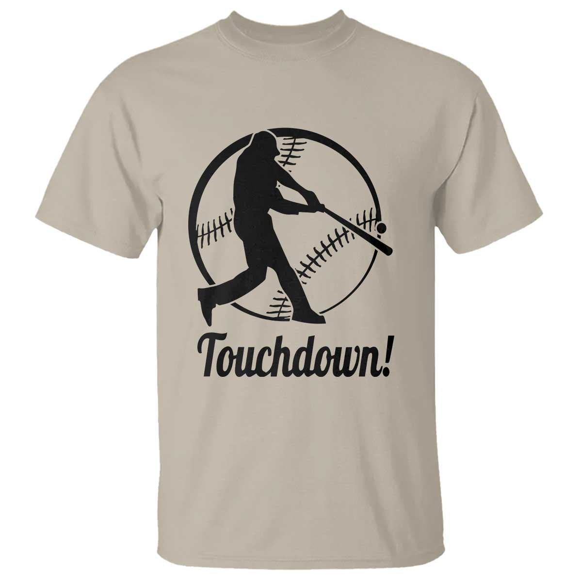 funny-baseball-t-shirt-touchdown-sports-fan-softball-player