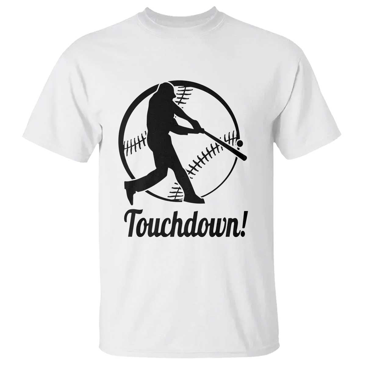 funny-baseball-t-shirt-touchdown-sports-fan-softball-player