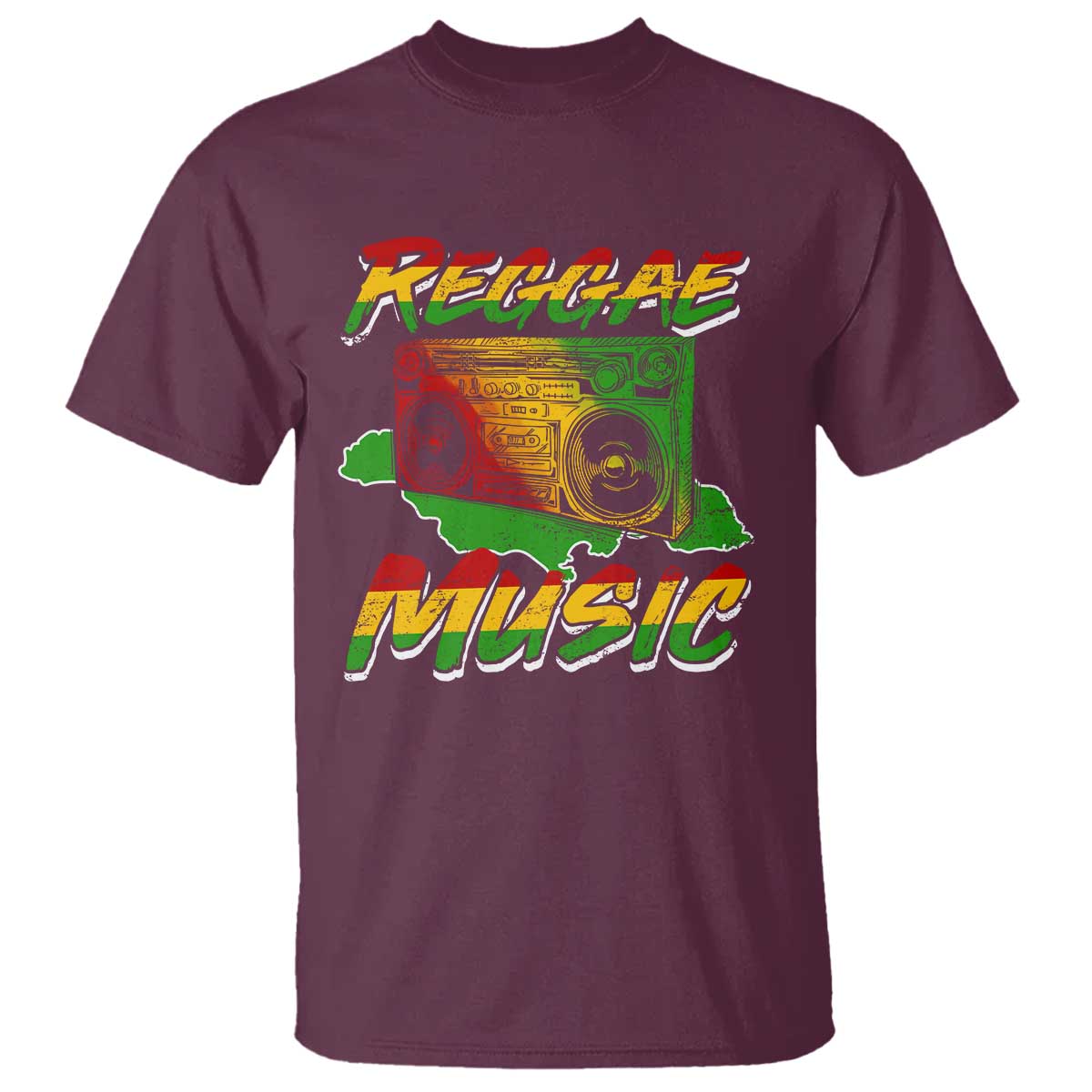 reggae-music-t-shirt-rastafari-rasta-jamaica-boombox