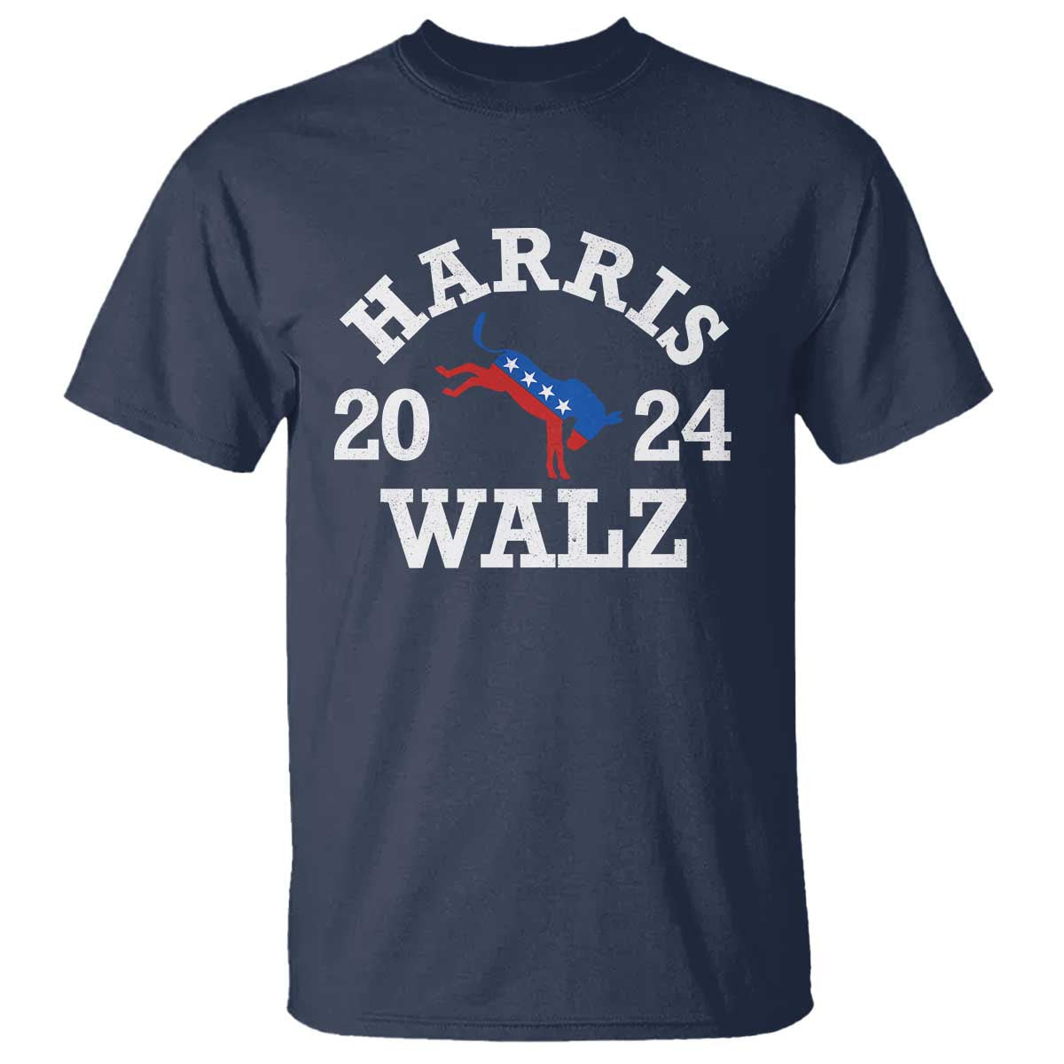 harris-walz-2024-t-shirt-vintage-patriotic-donkey-usa-flag