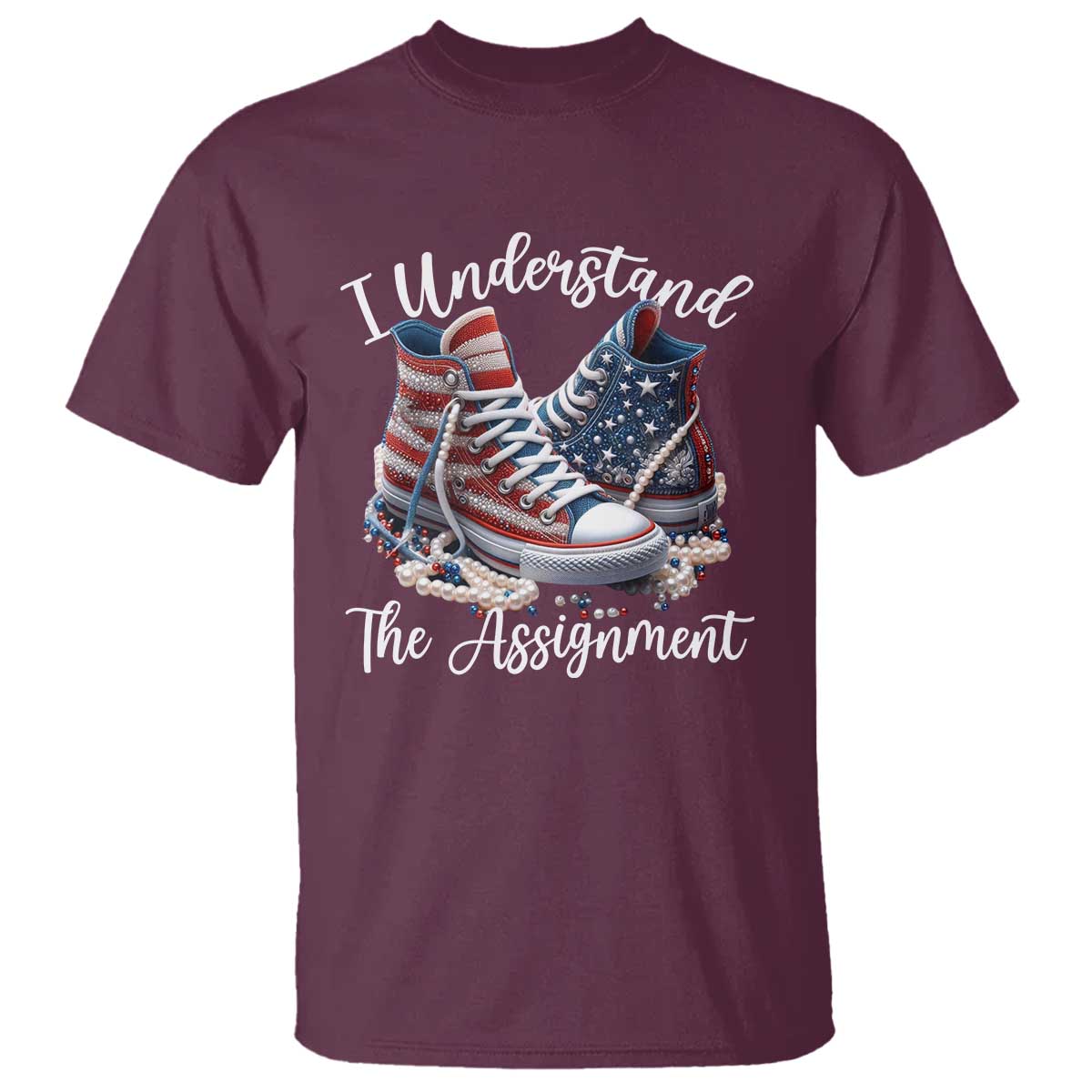 harris-supporter-2024-t-shirt-i-understand-the-assignment-usa-chucks-pearls