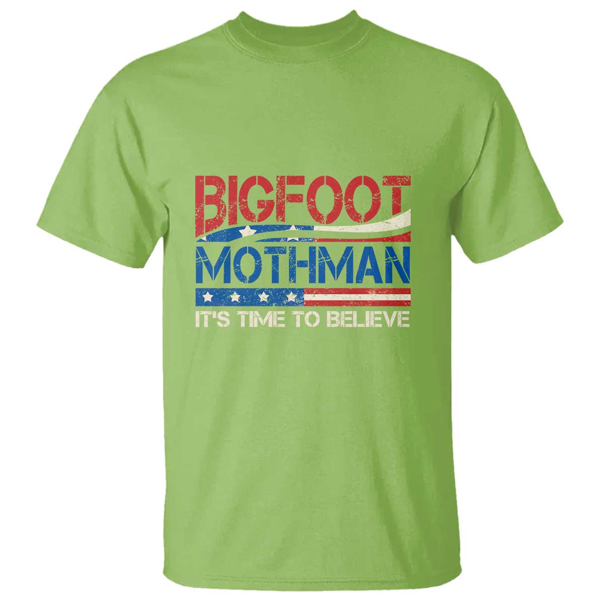 funny-bigfoot-mothman-t-shirt-its-time-to-believe-american-flag-president-election