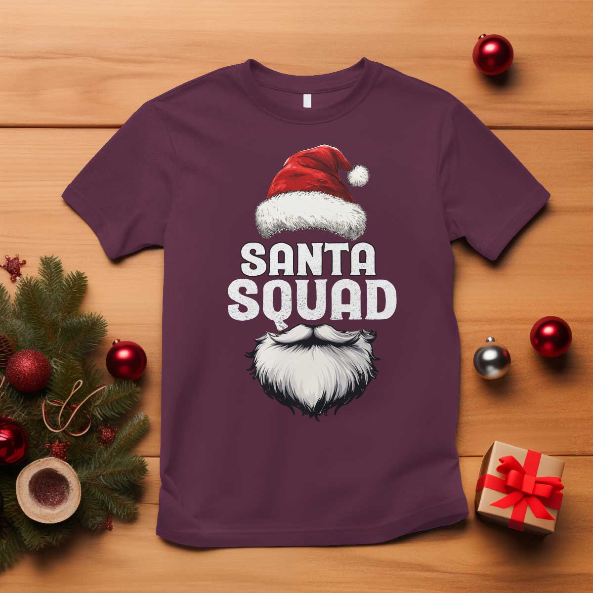 funny-christmas-t-shirt-santa-squad-xmas-team-family-matching