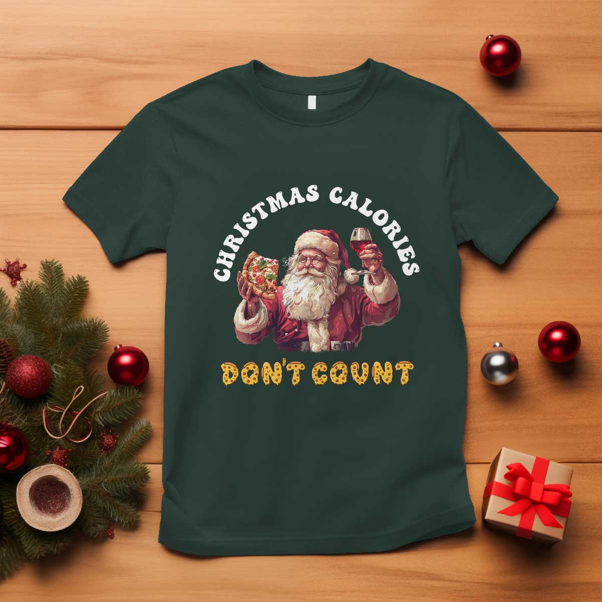 funny-christmas-santa-t-shirt-xmas-calories-dont-count-pizza-wine