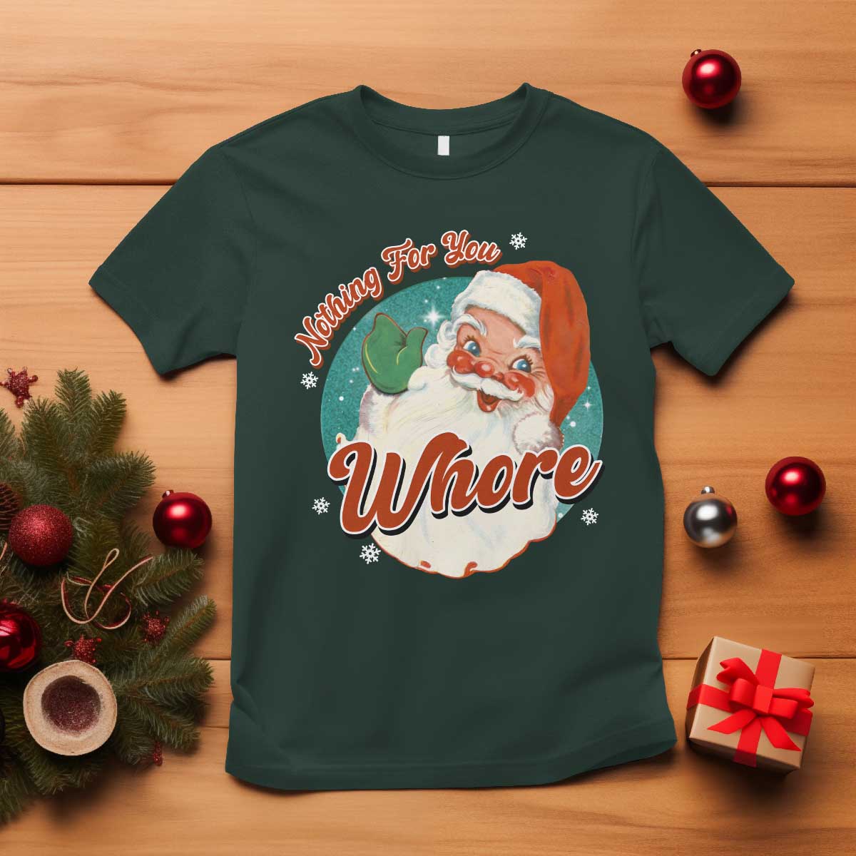 funny-christmas-retro-santa-t-shirt-nothing-for-you-whore