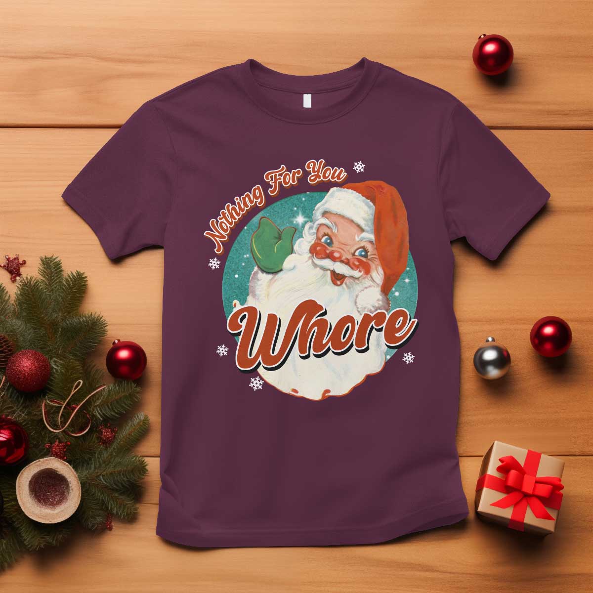funny-christmas-retro-santa-t-shirt-nothing-for-you-whore