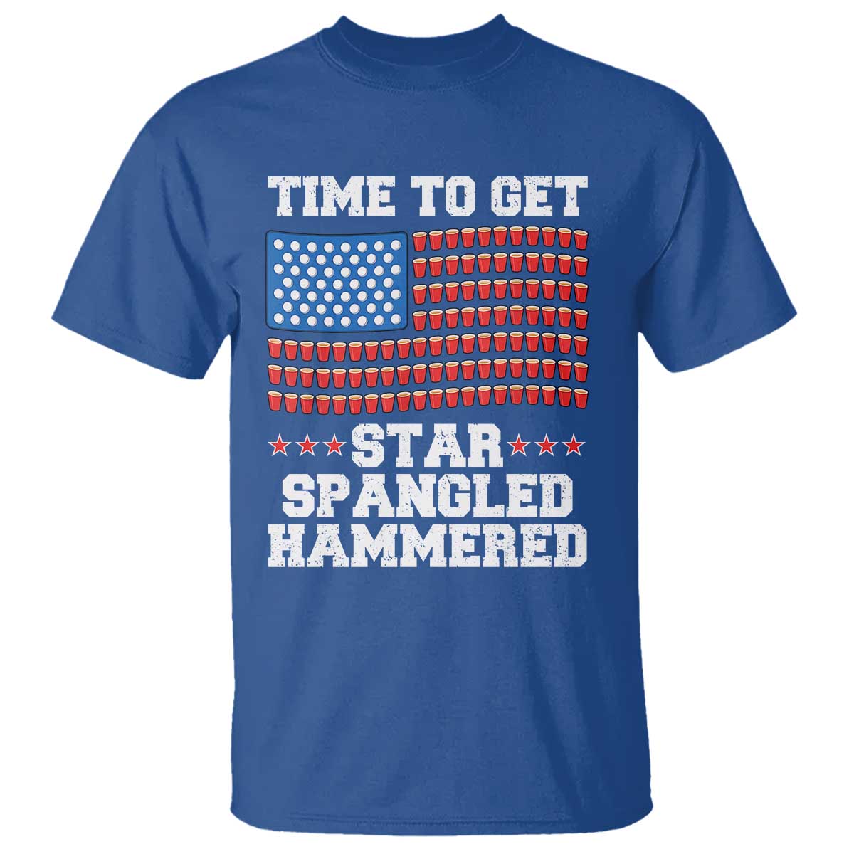funny-time-to-get-star-spangled-hammered-t-shirt-4th-of-july-drinking-beer-pong-red-cup-american-flag